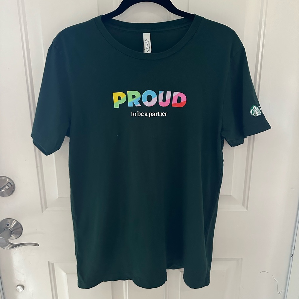 Starbucks Proud to be a Partner T-shirt L